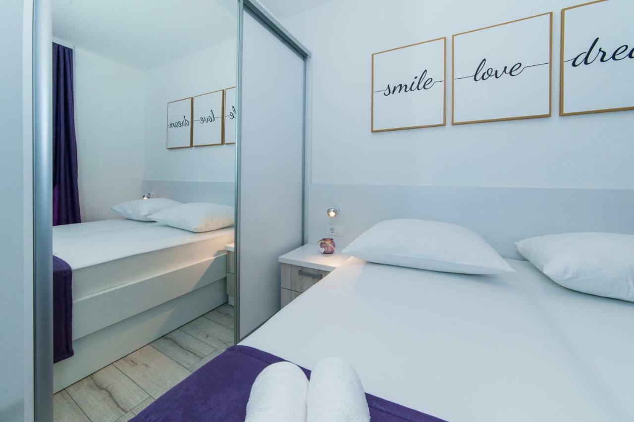 Apartmani Spiline - Mia Baška Voda Extérieur photo
