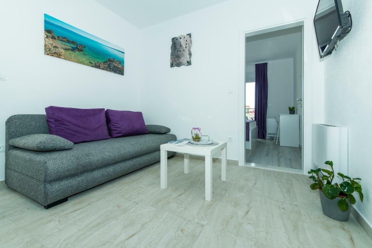 Apartmani Spiline - Mia Baška Voda Extérieur photo