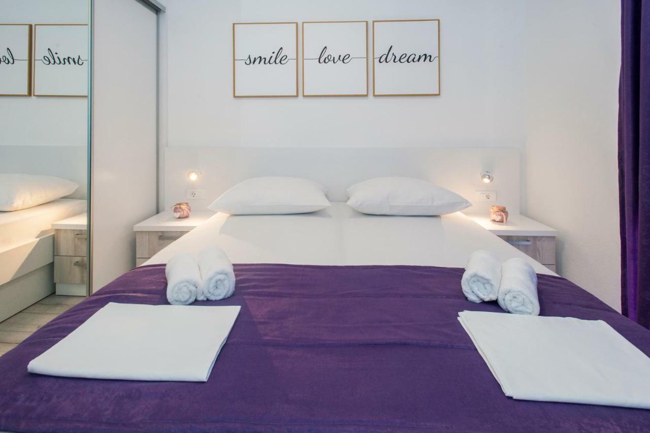 Apartmani Spiline - Mia Baška Voda Extérieur photo